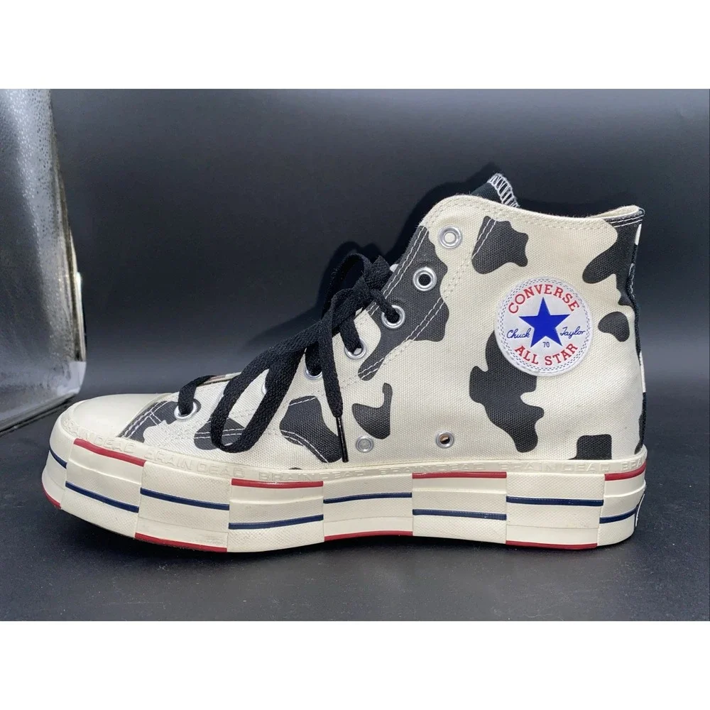 Converse Chuck 70 x‎ Brain Dead Cow Print Size Mens 10 Custom 2008